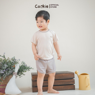 Bộ Cộc Cho Bé COOKIE, Bộ Cộc Tay Sporty Chất Tăm Lạnh Cho Bé Từ 6 Tháng Đến 5 Tuổi 2026
