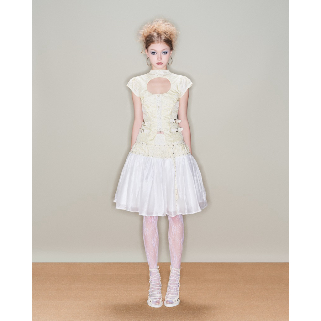 Chân váy lửng bồng xoè INTO.EIGHT thiết kế (BUBBLE SKIRT)