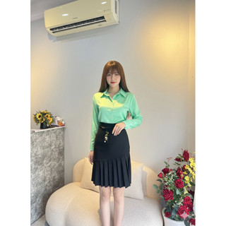 HÌNH THẬT 100% CÓ VIDEO- ÁO SƠ MI LỤA SATIN CAO CẤP