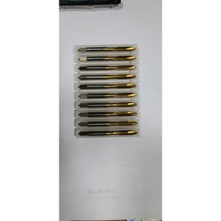MŨI TARO HSS PHỦ VÀNG THẲNG (M2-M12). Taro phủ vàng, rãnh thẳng.