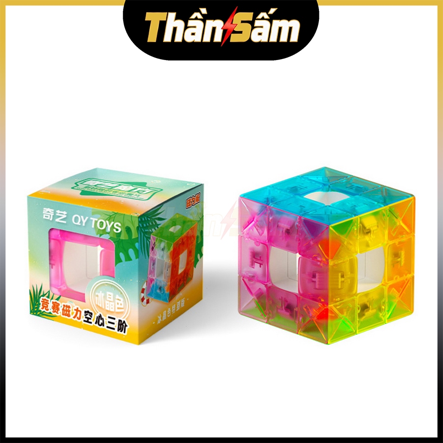[QiYi] Rubik QiYi Void Cube 3x3 Transparent Có Nam Châm Magnetic Đồ Chơi Trí Tuệ Trẻ Em Tư Duy