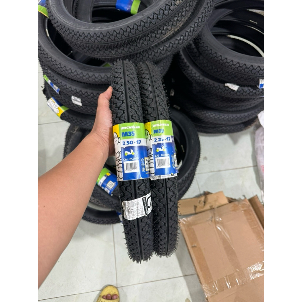 Vỏ Michelin M35 size 2.25-2.50 hàng nội địa Thailand