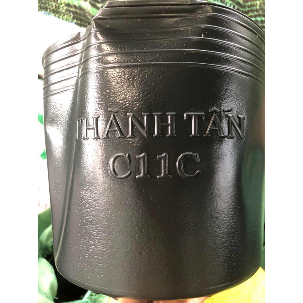 Chậu nhựa dẻo đen C8-C9- C10- C11 -C11A (Combo 50 cái)
