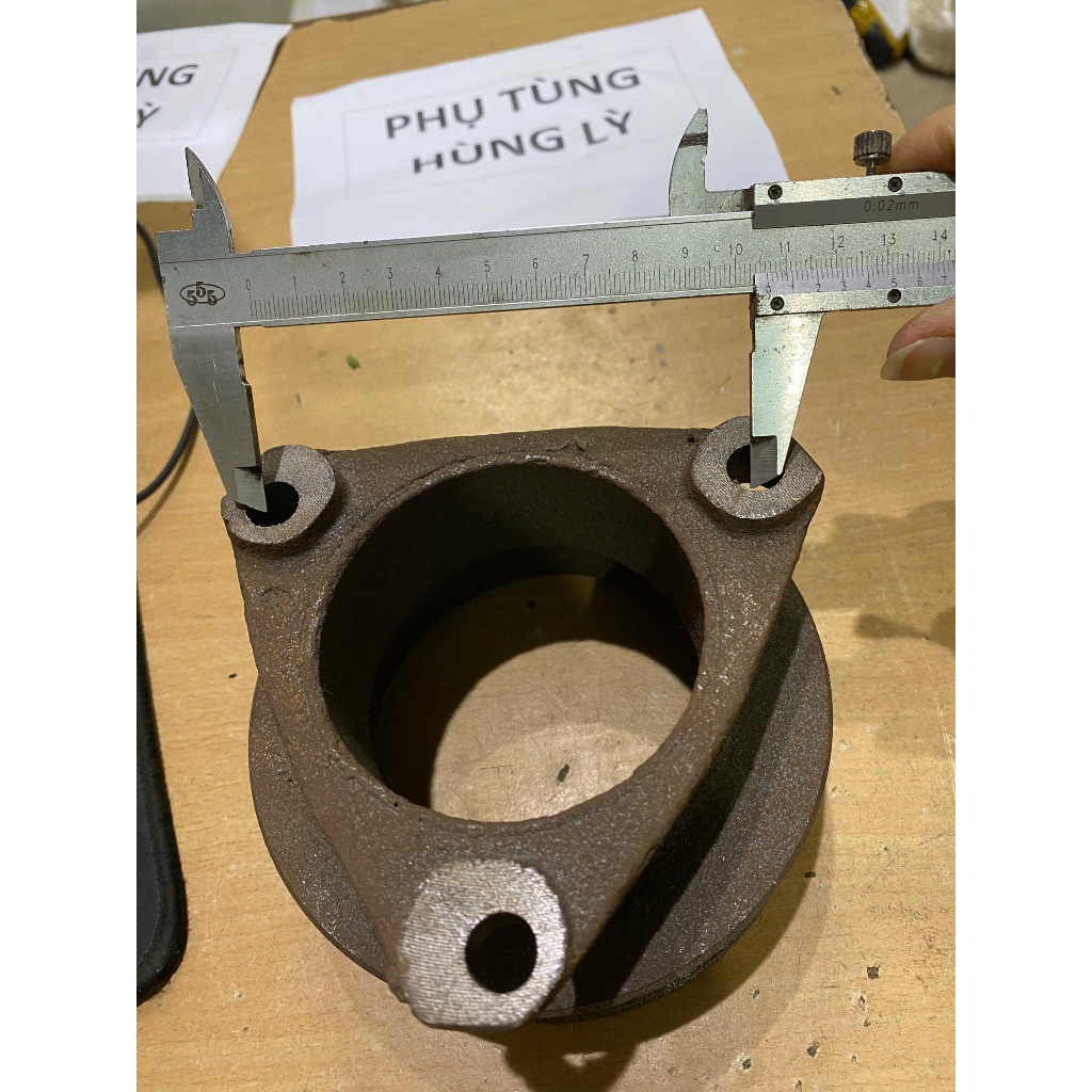 lắp cho đầu  nổ Puly Máy nổ 8 140mm 2 rãnh B phụ tùng lắp đặt máy cày máy nổ hùng lỳ