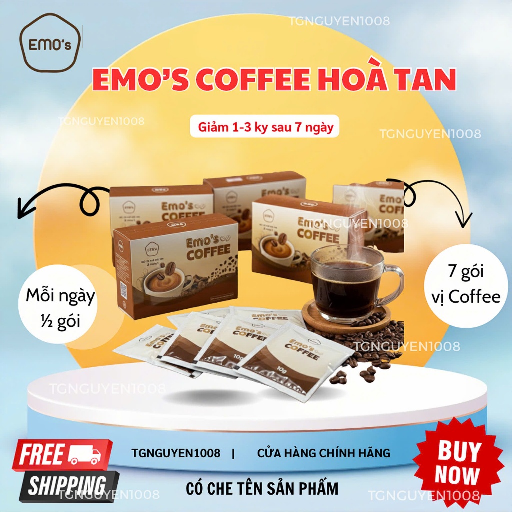 COMBO 2 COFFEE EMO ho tro giam kyy