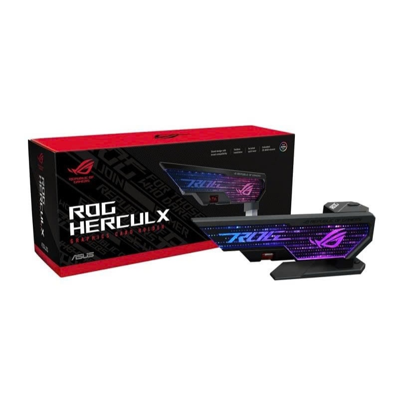 [Chính hãng] Giá đỡ Card màn hình/ VGA ASUS ROG XH01 HERCULX GRAPHICS CARD HOLDER | BigBuy360 - bigbuy360.vn
