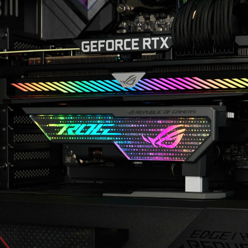 [Chính hãng] Giá đỡ Card màn hình/ VGA ASUS ROG XH01 HERCULX GRAPHICS CARD HOLDER | BigBuy360 - bigbuy360.vn