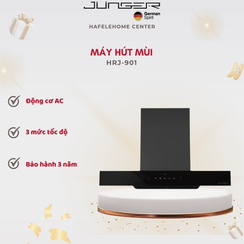 Máy Hút Mùi JUNGER HRJ-901 – Công Suất Lớn Hút Khử Mùi Hiệu Quả