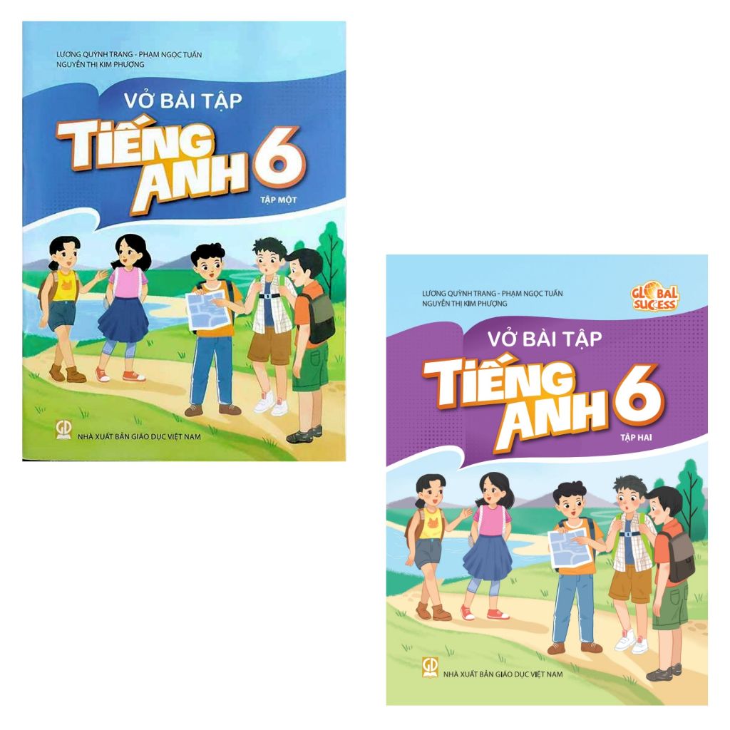 Sách - Vở bài tập tiếng Anh 6 - Global Success - HEID