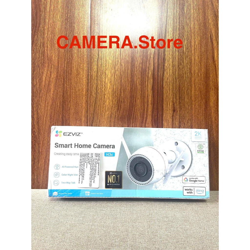 [2026] Camera WiFi Ezviz H3c 3M/2M FullHD, Phát Hiện Chuyển Động - Chính Hãng Camera Ngoài Trời...