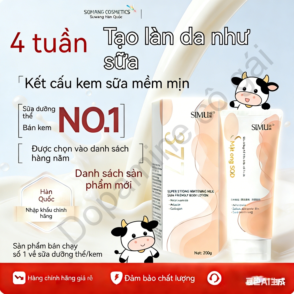377 Kem dưỡng da làm trắng và dưỡng ẩm Body Care Lotion dưỡng thể sữa dưỡng thể kem body trắng da