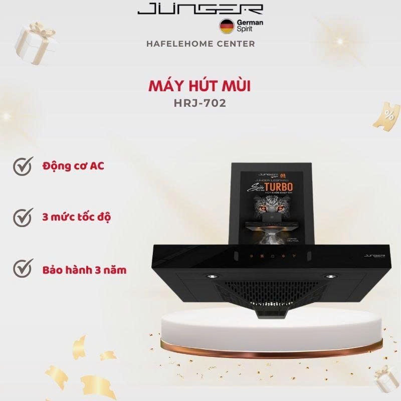 Máy Hút Mùi Junger HRJ-702 – Treo Tường Thiết Kế Hiện Đại