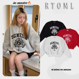 🚚COD】Áo Sweater Nam Nữ Saigonese Form Boxy / Nỉ Bông Dày Dặn Unisex Thời trang Local Brand - RTOML