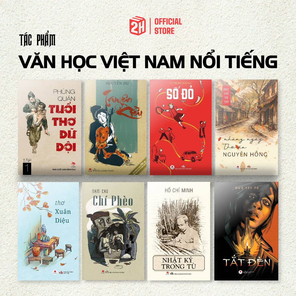 Tuyển tập sách Văn học Việt Nam - 2H Books | BigBuy360 - bigbuy360.vn