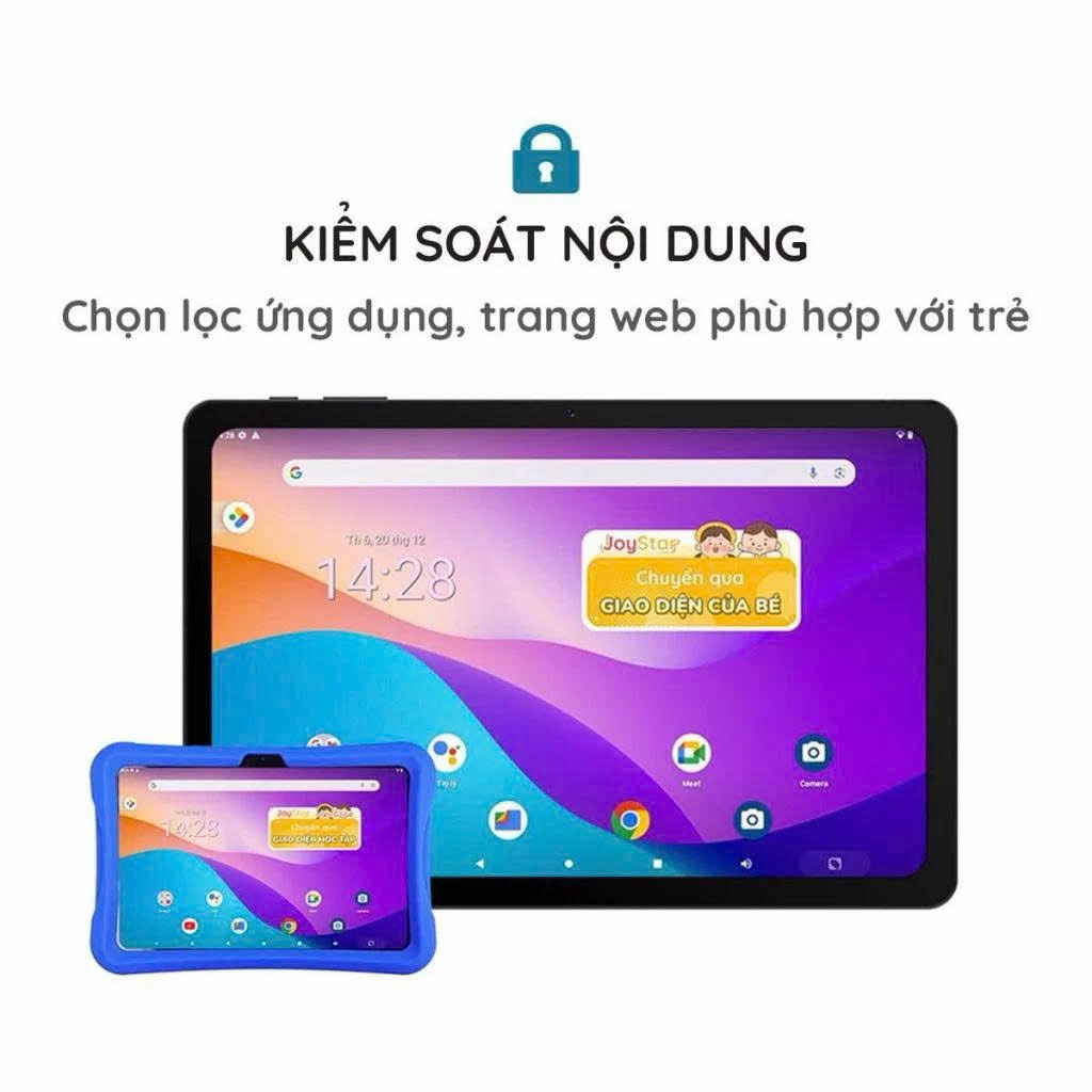 Máy tính bảng Joystar J16 dành cho trẻ từ 2 đến 15 tuổi.