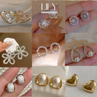 Bông tai nữ Hàn Quốc VINTAGE, Các Mẫu Khuyên Tai Nữ HOT NHẤT #LV2