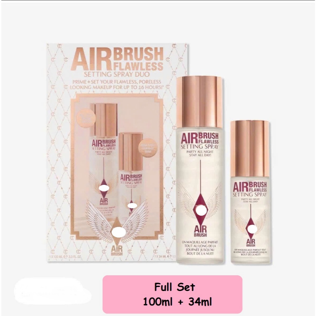 Set Xịt Khóa Makeup CT Airbrush Flawless Fullbox
