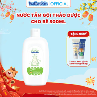 Nước tắm gội thảo dược cho bé Kutieskin 500ml