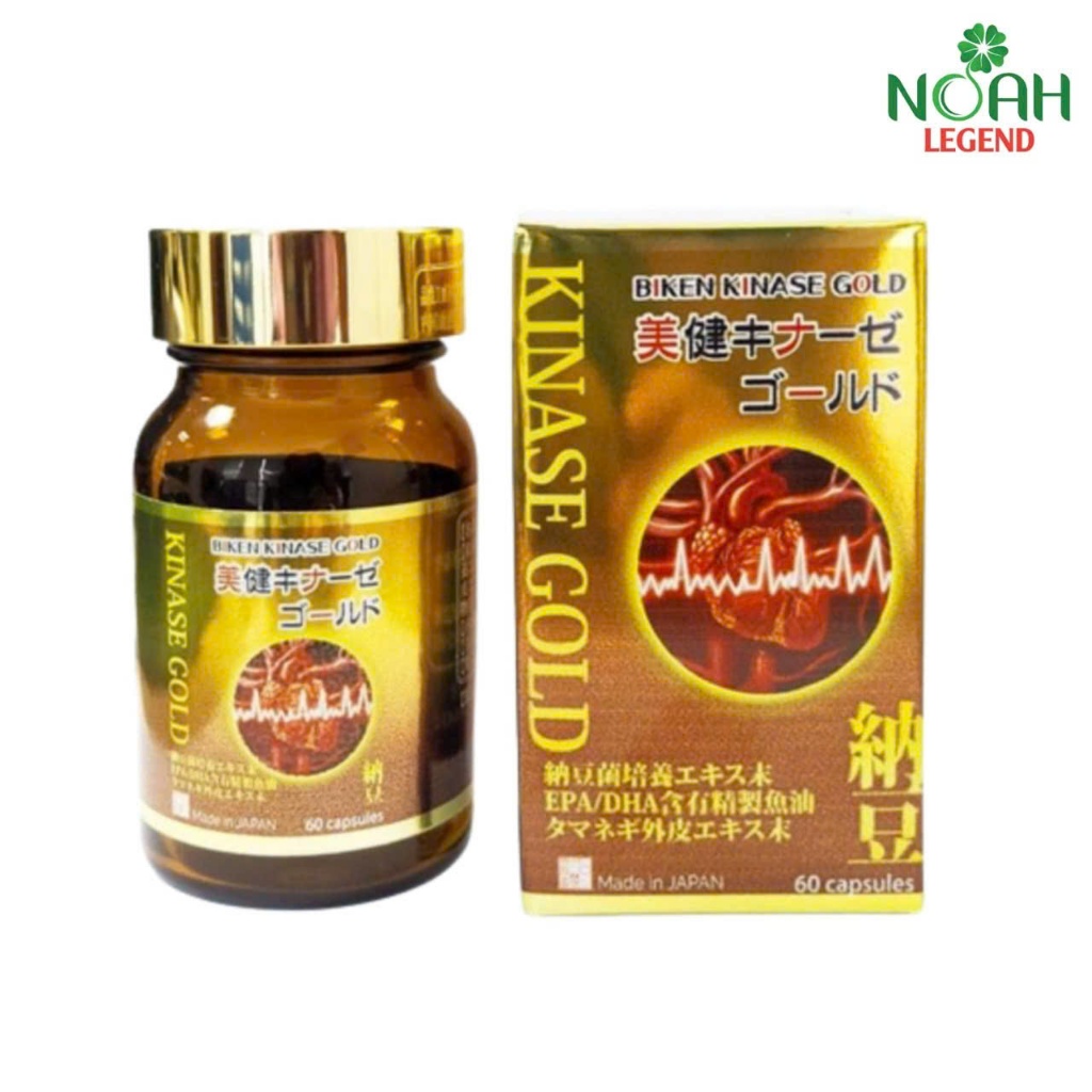 Viên Uống Phòng Ngừa Và Hỗ Trợ Điều Trị Đột Quỵ Nhật Bản-BiKen Kinase Gold
