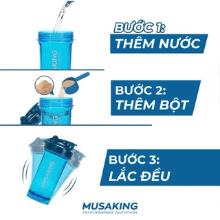 Bình Lắc Musaking 600ml