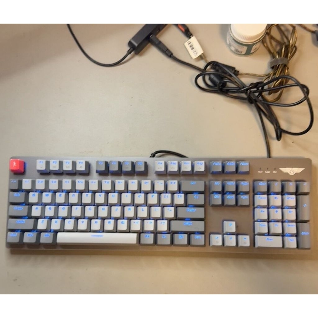 Bàn phím quang cơ StarNet Newmen GM530 Hàng 2nd bàn cơ quang học( bảo hành 3 tháng)