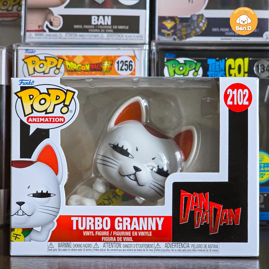 Mô hình Funko POP Animation: Dandadan - Turbo Granny #2102