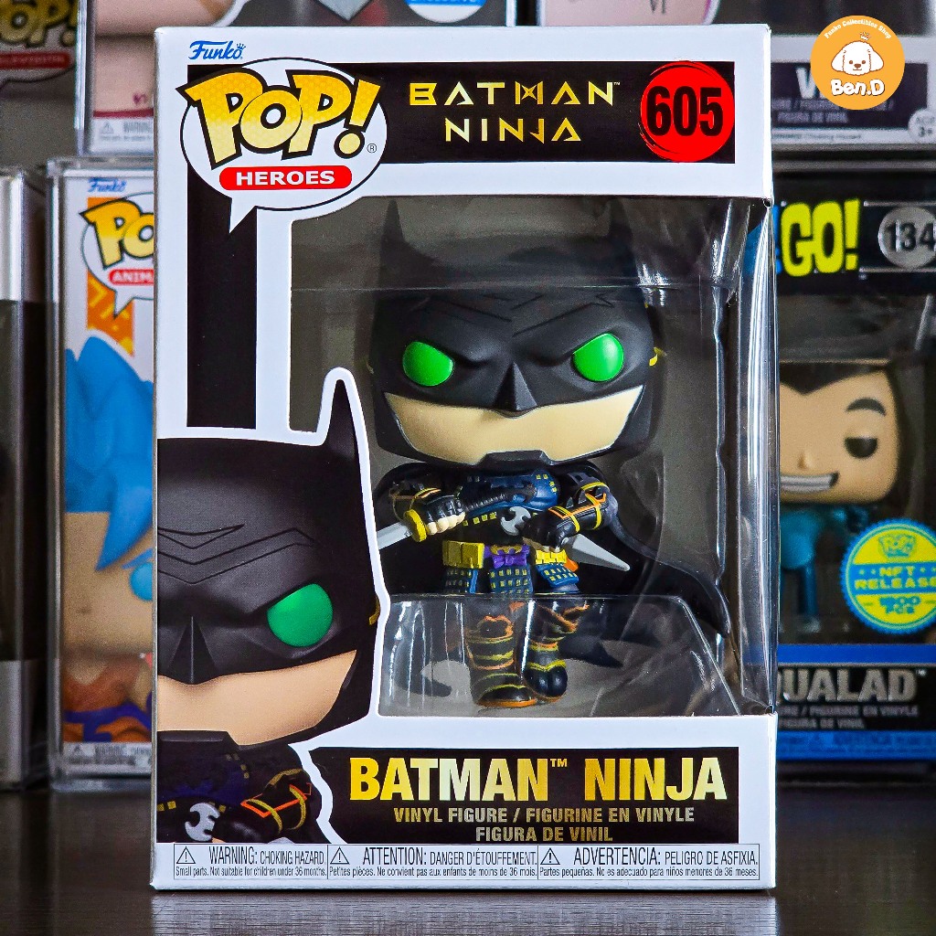 Mô hình Funko POP DC Heroes: Batman Ninja - Batman Ninja #605