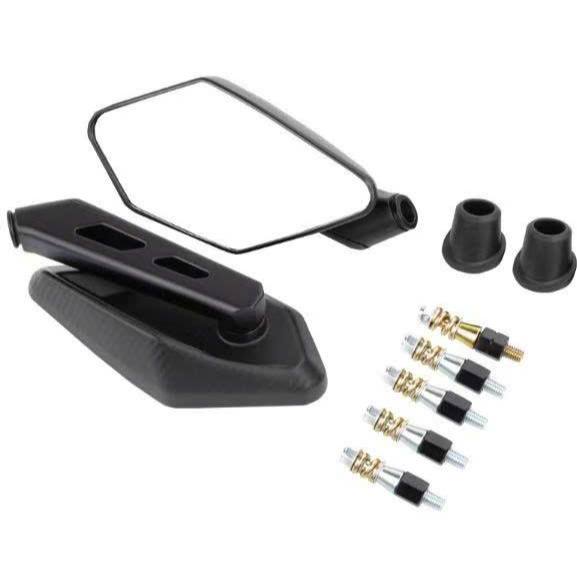 Cặp Gương Mg7 Lắp Chân Gương – Phù Hợp Xe Yamaha & PKL – Phong Cách Châu Âu