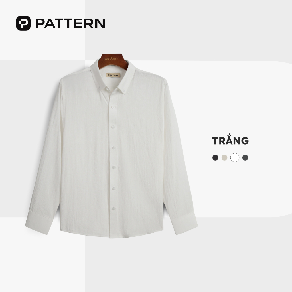 Sơ mi Linen Premium v2 Button Down Shirt PA075 | BigBuy360 - bigbuy360.vn