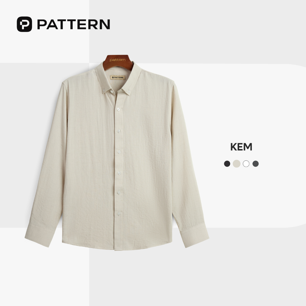 Sơ mi Linen Premium v2 Button Down Shirt PA075 | BigBuy360 - bigbuy360.vn