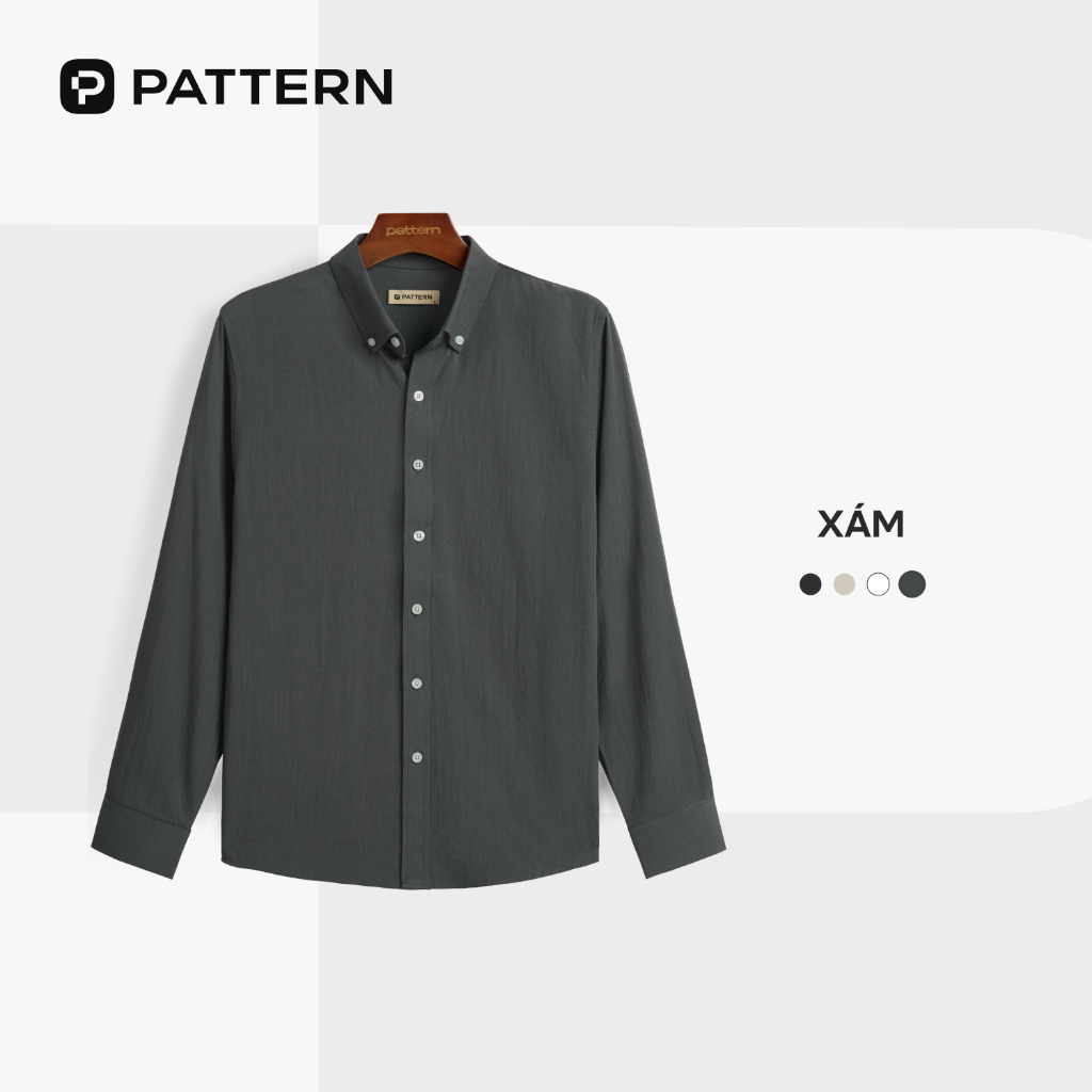 Sơ mi Linen Premium v2 Button Down Shirt PA075 | BigBuy360 - bigbuy360.vn