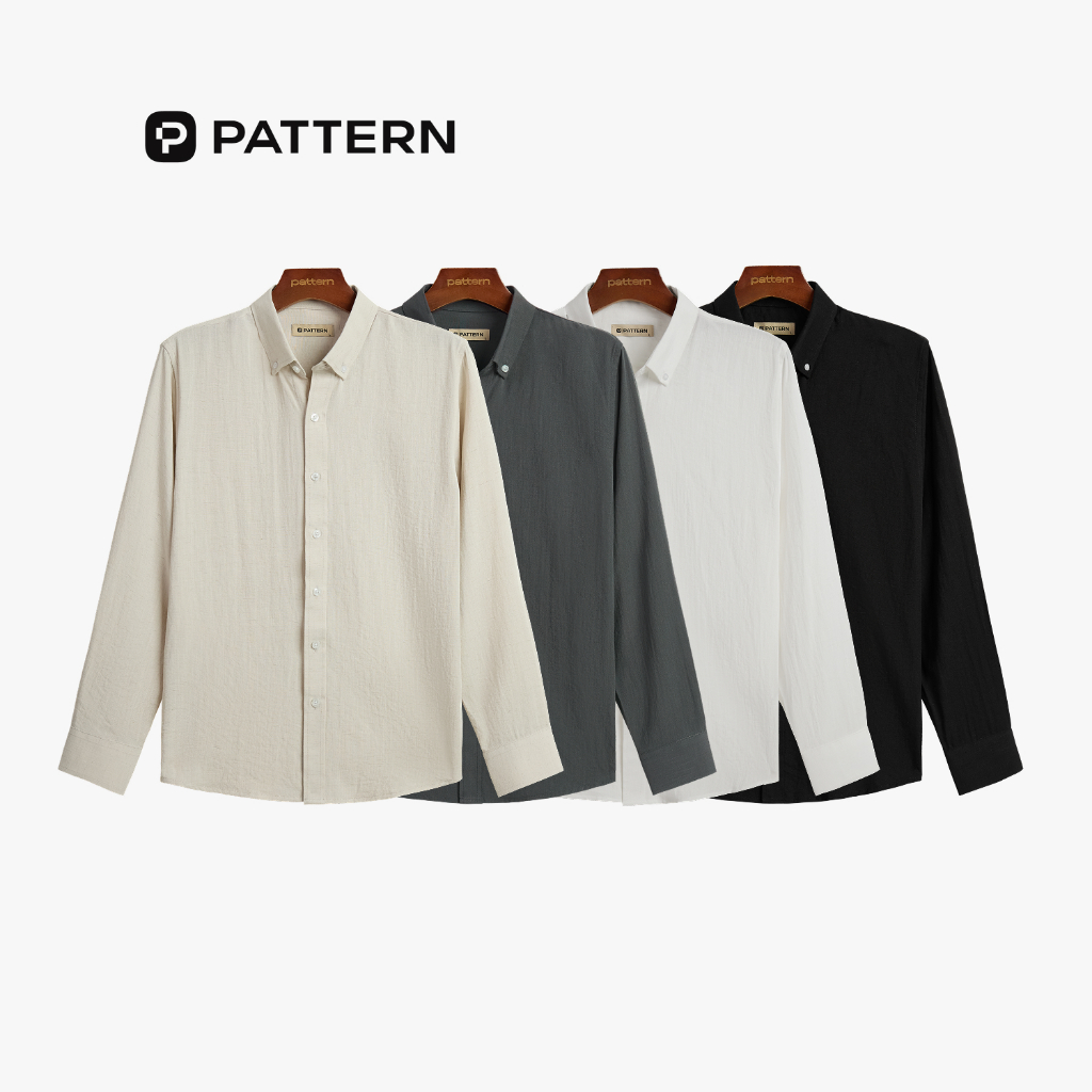 Sơ mi Linen Premium v2 Button Down Shirt PA075 | BigBuy360 - bigbuy360.vn