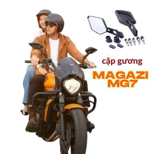 Gương MAGAZI MG7 Lắp Chân Gương Cho Xe Yamaha MT / R / XSR & PKL (1 Cặp) – Giá 1 Cặp