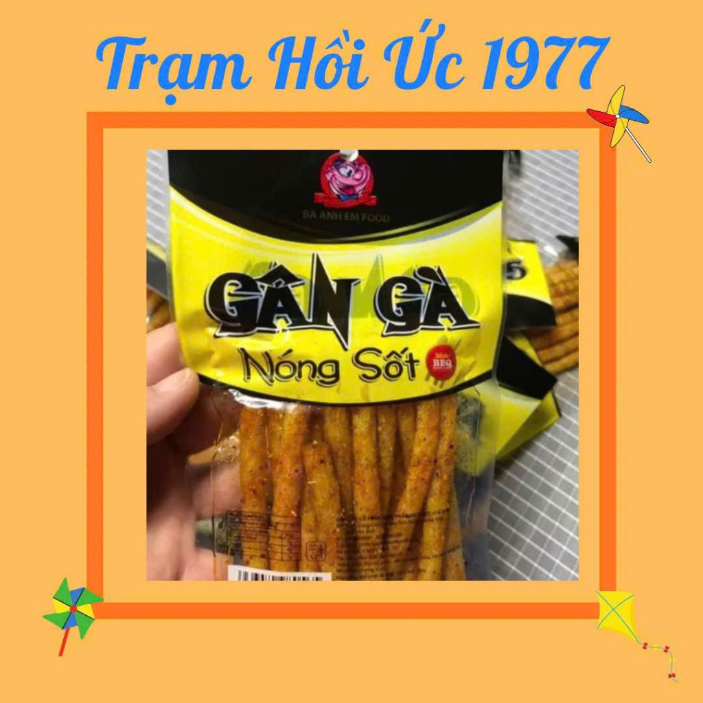 combo 10 gói GÂN GÀ NÓNG SỐT, snack gân gà siêu cay