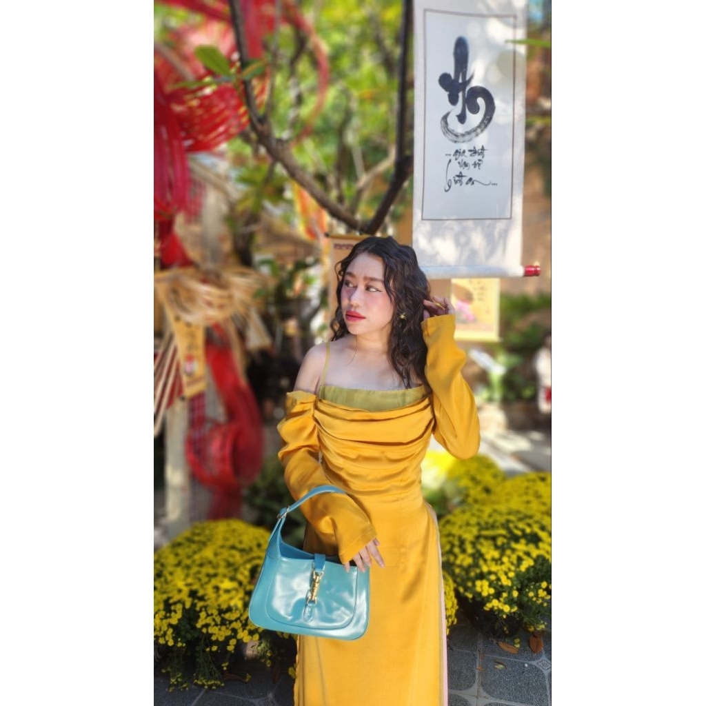 set áo dài ashley sz M