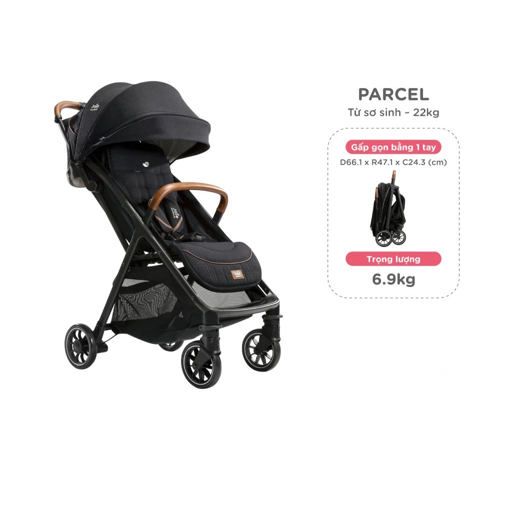 Xe đẩy cho bé Joie Parcel gấp gọn dành cho bé từ sơ sinh đến 22 kg