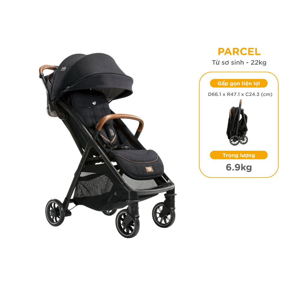 Xe đẩy trẻ em Joie Parcel dành cho bé 0-22kg BH 12 tháng