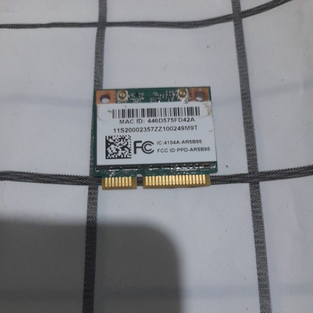 Cạc wifi Atheros 4104A - AR5B95 (hàng bóc máy)