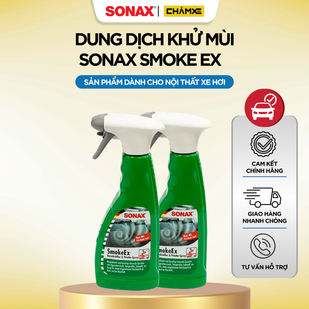 Dung dịch khử mùi - Sonax Smoke Ex