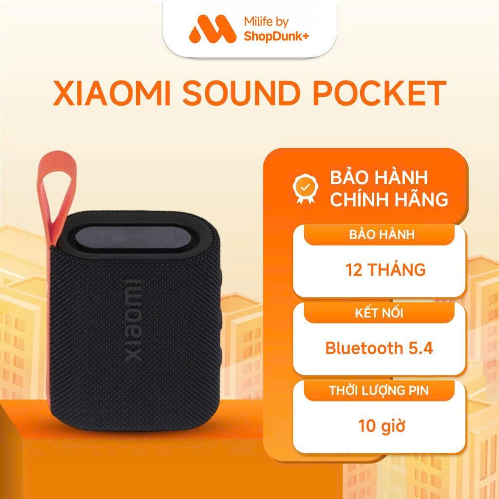 Loa Bluetooth Xiaomi Sound Pocket Chính Hãng BH 12 Tháng