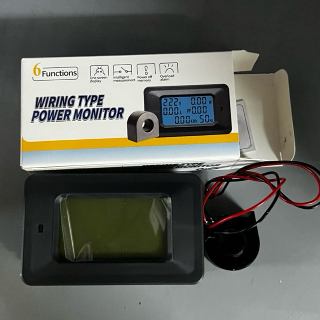 Đồng hồ 6 thông số công tơ điện tử AC P06S-100A