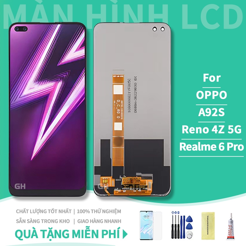 Màn hình LCD thay thế Oppo Realme 6 Pro A92S Reno 4Z 5G
