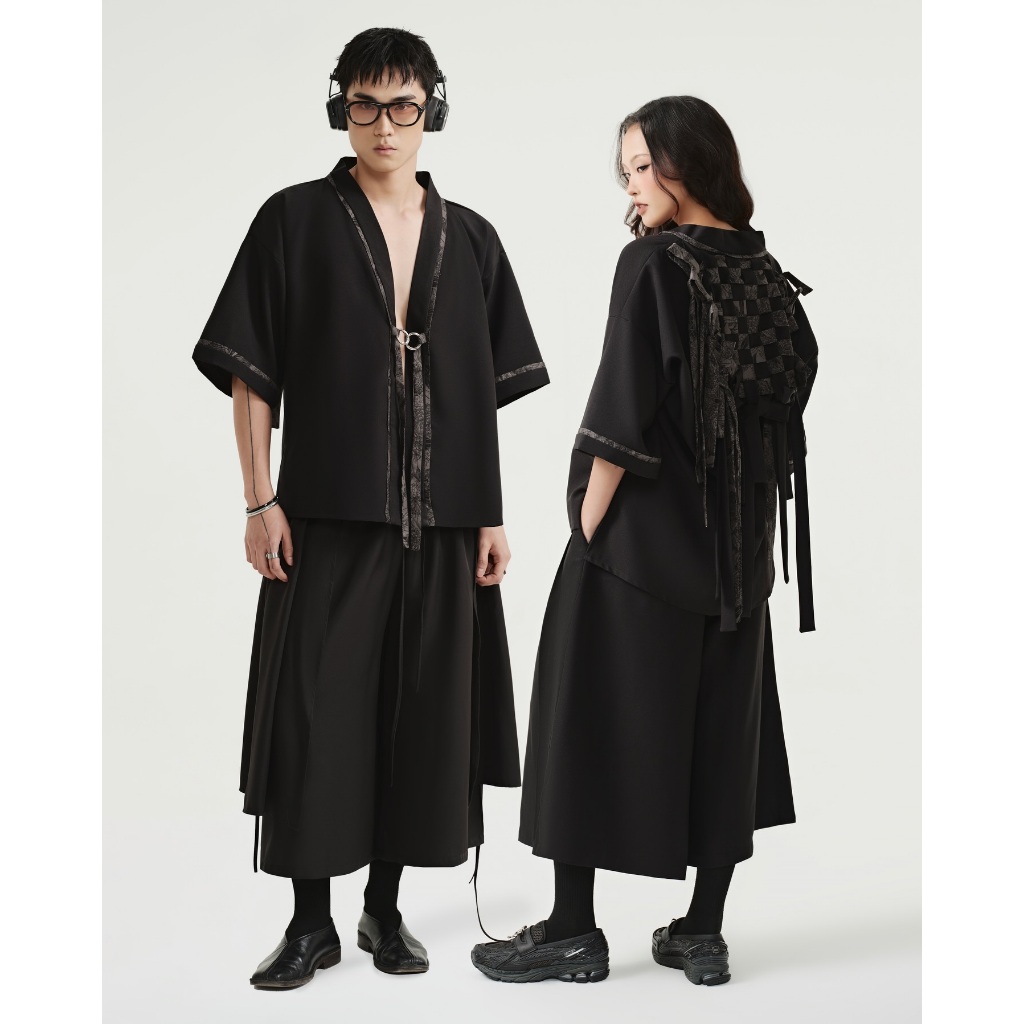 HYMAISON | Áo Kimono Suzume | Áo Kimono Nam Nữ Đan Thủ Công