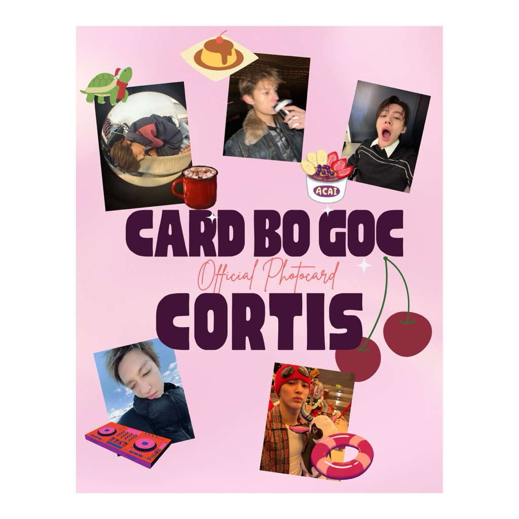 [OFFICIAL] - CARD CORTIS TỔNG HỢP POB ALBUM SCENE WEVERSE TARGET GENERAL MARKET