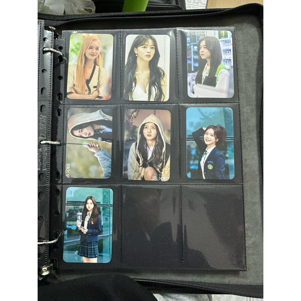 Set 7 card tự in Roh Jeong Eui