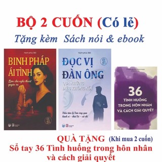 Sách-Combo 2 Cuốn: Đọc vị đàn ông + Binh pháp ái tình(TSNM)