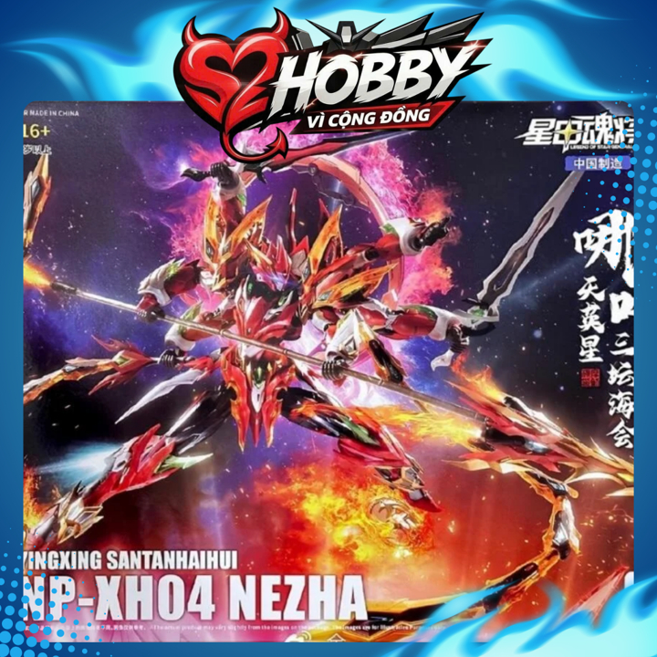 [CÓ SẴN] Mô Hình Lắp Ráp Motor Nuclear MNP-XH04 NeZha Natra