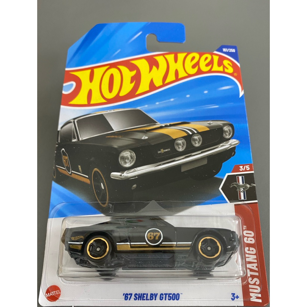 Xe Mô Hình Hot Wheels 1/64 Seen Diecast - '67 Shelby GT500