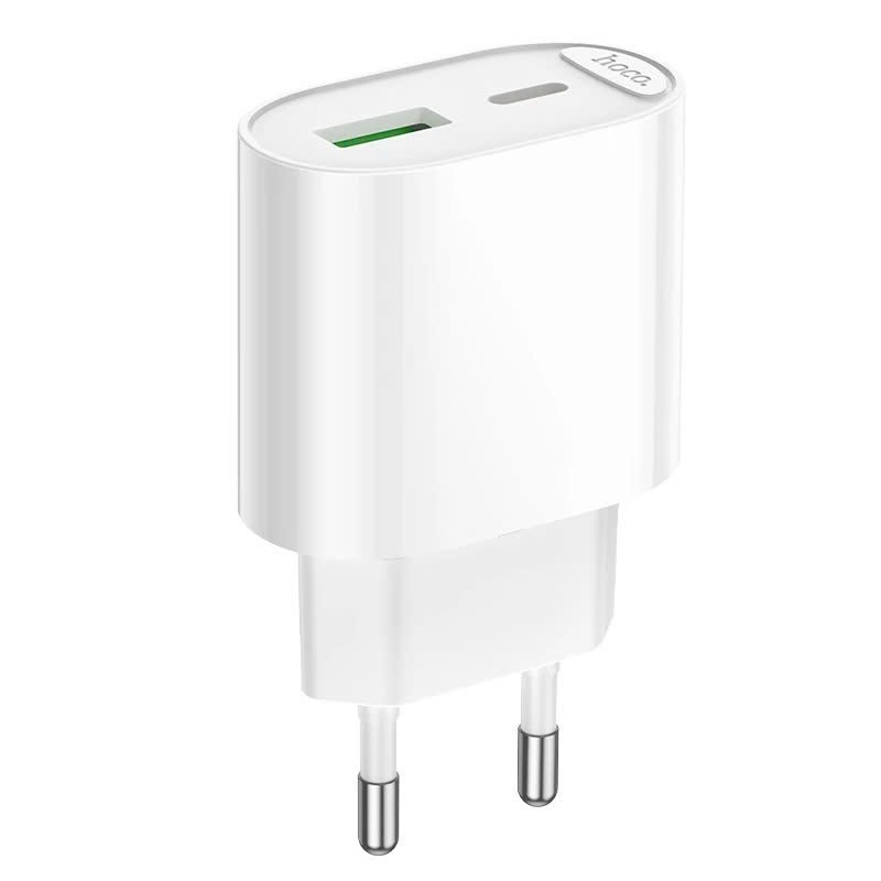 Củ sạc nhanh 20w Hoco dùng cho 14 13 12 11 ... Bộ củ sạc 2 cổng pd20w type c và usb bền bị đa năng | BigBuy360 - bigbuy360.vn