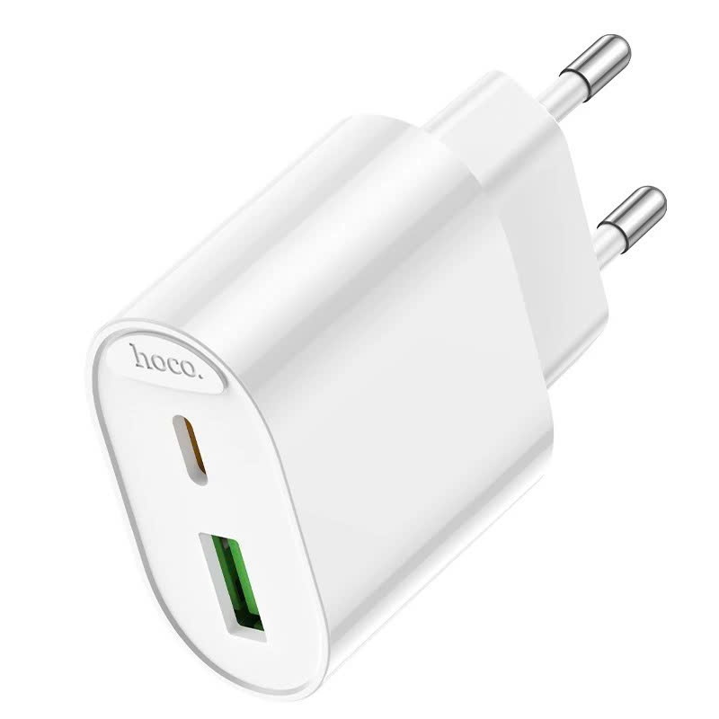 Củ sạc nhanh 20w Hoco dùng cho 14 13 12 11 ... Bộ củ sạc 2 cổng pd20w type c và usb bền bị đa năng | BigBuy360 - bigbuy360.vn